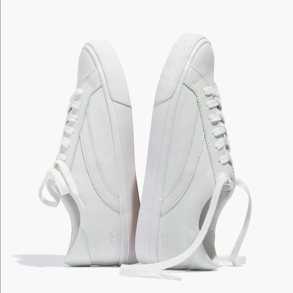 Madewell Sidewalk Low-Top Sneakers White Size 7.5